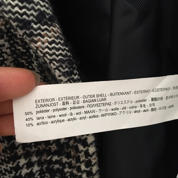 (SOLD) Zara Wool-blend Blazer Coat - Picture 2 of 3